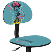 XTECH - Silla XTech XTF-DC001MM de Minnie Mouse Disney con Asiento Extra Alcochado y Ruedas Suaves Soporta hasta 79kg