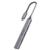 XZEAL - Hub 4 en 1 Stylos USB C a 3xUSB 2.0 + 1xUSB 3.0 con Caja Gris