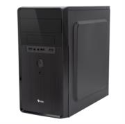 XZEAL - Gabinete Stylos Mini-Tower Micro-ATX/Mini-ITX USB 3.0 con Fuente de 500W sin Ventiladores Instalados Negro/Rojo