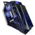 XZEAL - Gabinete Gamer Micro Tower Xzeal IR02 M-ATX Panel Izq -Der Vidrio Metal USB1.0/USD3.0 /3.5mm 4ARGB Fans 1HUB Negro RGB
