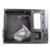 XZEAL - Gabinete Oficina Keelan Slim ITX Stylos 2xUSB 1.0 1xUSB 3.0 puerto 3.5mm línea roja con fuente de poder 550W