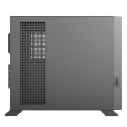 XZEAL - Gabinete Oficina Mince Slim ITX Stylos 4xUSB 2.0 2xUSB 3.0 1xTipo C Puerto 3.5mm con Fuente de Poder 550W