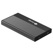 XZEAL - Enclosure Gabinete Stylos 2.5 para SSD/HDD Negro