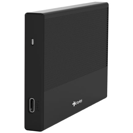 XZEAL - Enclosure Gabinete Stylos 2.5 para SSD/HDD Negro
