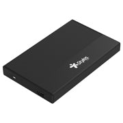 XZEAL - Enclosure Gabinete Stylos 2.5 para SSD/HDD Negro