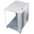 XZEAL - Gabinete Xzeal Panzer II Cubo M-ATX/ITX 2xUSB1.0 + 1x USB3.0 + 3.5 mm + 3 Fans ARGB Blanco