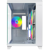 XZEAL - Gabinete Xzeal Panzer II Cubo M-ATX/ITX 2xUSB1.0 + 1x USB3.0 + 3.5 mm + 3 Fans ARGB Blanco