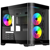 XZEAL - Gabinete Curvo Xzeal M-ATX/ITX 2x USB 2.0 + 1x USB 3.0 + 3.5 mm + 3 Ventiladores RGB Negro