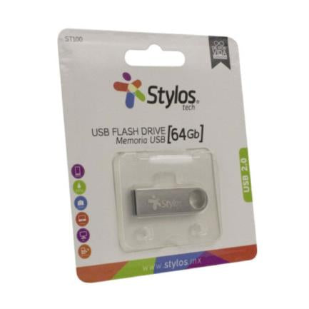 XZEAL - Memoria USB Stylos ST100 64GB Conexion Tipo A 2.0