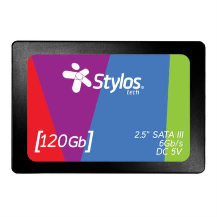 XZEAL - SSD Stylos 120GB 2.5" 460MB/s Escritura 510 MB/s Lectura SATA III