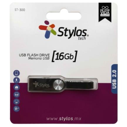 XZEAL - Memoria USB Stylos ST300 16GB Conexion Tipo A 2.0