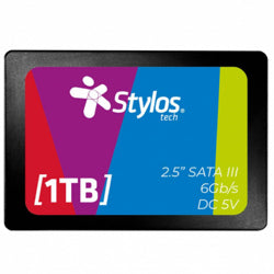 XZEAL - SSD Stylos 1TB 2.5" 460MB/s Escritura 510 MB/s Lectura SATA III
