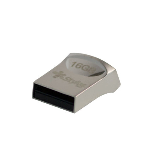 XZEAL - Memoria USB Stylos ST125 16GB Conexion Tipo A 2.0 Mini Metalica Plata