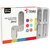 XZEAL - Kit 10 Memorias USB Stylos ST100 16GB Conexion Tipo A 2.0 Metalica Plata