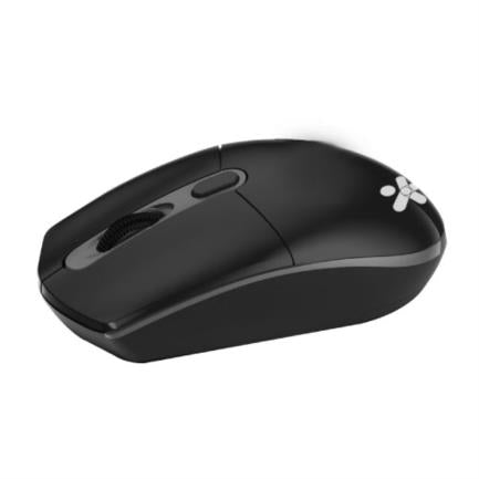 XZEAL - Mouse Inalambrico Stylos 1600 Dpi 3 Niveles 3 Botones Conexion USB Nano 2.4Ghz Negro