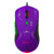 XZEAL - Mouse Gamer XZ-401 RGB 7 200 Dpi 6 botones Conexion USB 1.5m Morado-Verde