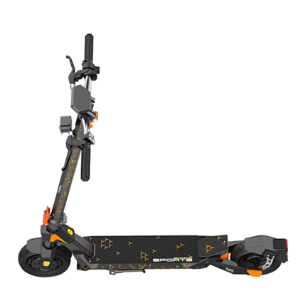 XZEAL - Scooter Eléctrico Stylos M3 Negro con Naranja