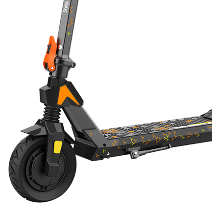 XZEAL - Scooter Eléctrico Stylos M3 Negro con Naranja