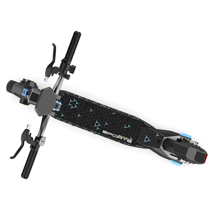 XZEAL - Scooter Eléctrico Stylos M3 Negro con Azul