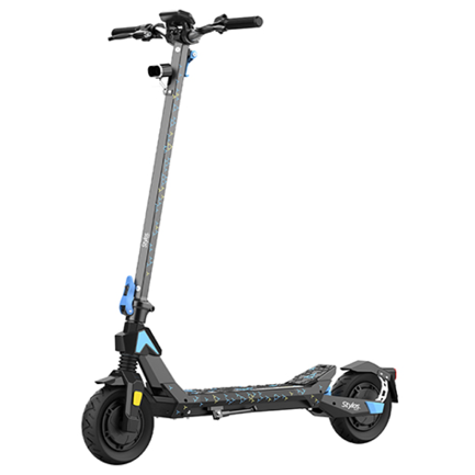 XZEAL - Scooter Eléctrico Stylos M3 Negro con Azul