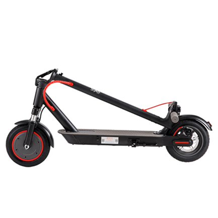 XZEAL - Scooter Eléctrico Stylos M2 Negro con Rojo