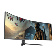 XZEAL - Monitor Xzeal 49 Xzeal XZ4090 Panel Curvo VA 5K 120Hz 4ms 2xDP + 2xHDMI Negro