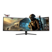 XZEAL - Monitor Xzeal 49 Xzeal XZ4090 Panel Curvo VA 5K 120Hz 4ms 2xDP + 2xHDMI Negro