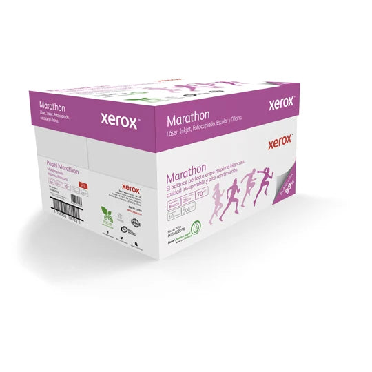 XEROX - Papel Cortado Xerox Bond Marathon 70gr Carta 99% Blancura C/5000 Hojas