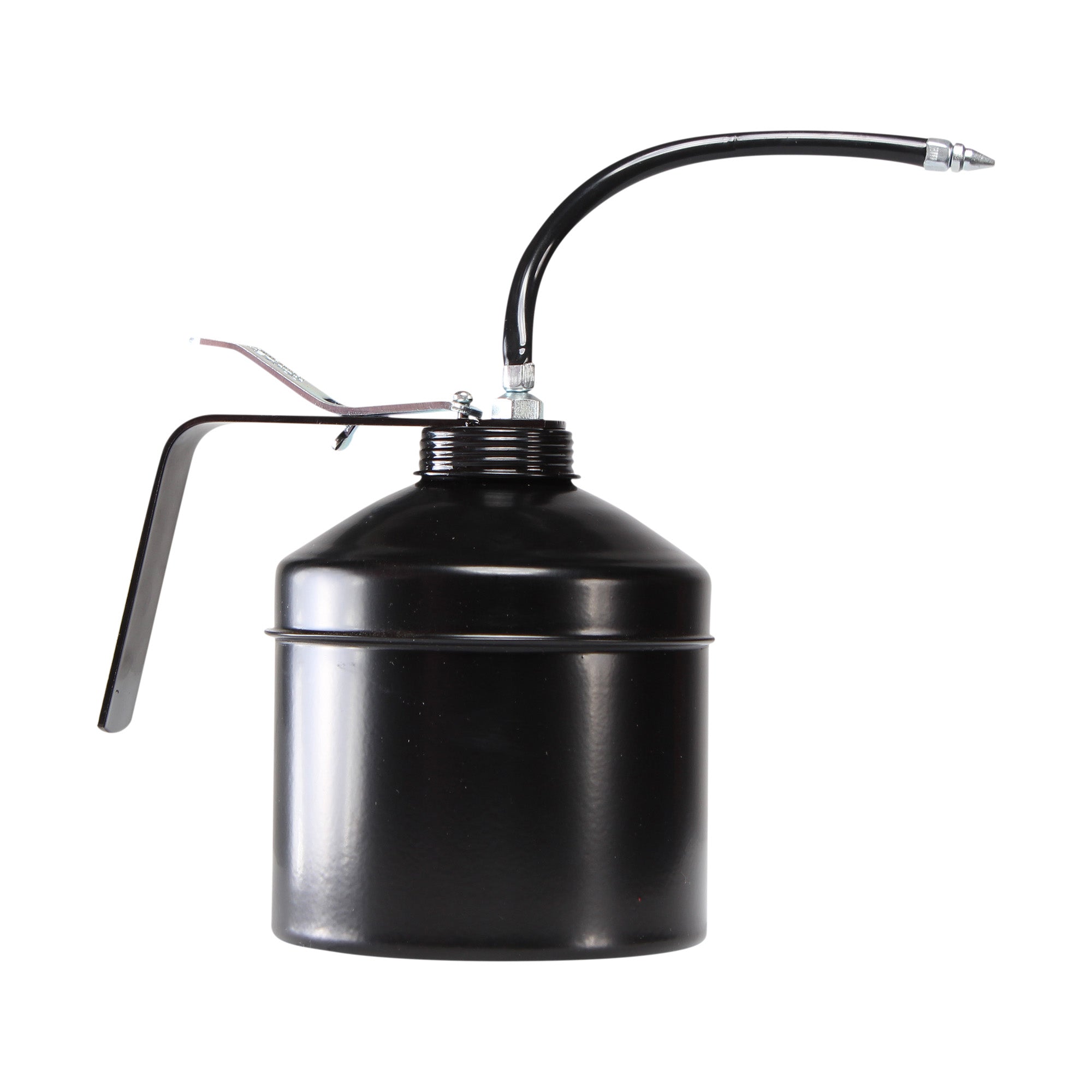 Aceitera de presión, bote de acero, tubo flexible (1000 ml)