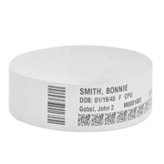 ZEBRA - Brazalete Zebra Sintetico de 1x6 DT Z-Band Ultra Soft Adhesiva Permanente Cartucho con 300 Brazaleres/ 6pzs x Caja