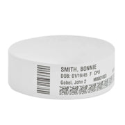 ZEBRA - Brazalete Zebra Sintetico de 1x11 DT Z-Band Ultra Soft Adhesiva Permanente Cartucho con 175 brazaleres/ 6pzs x Caja