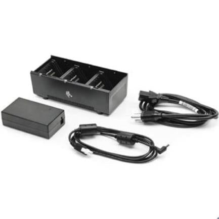 ZEBRA - Cargador de Batería Zebra ZQ600 de 3 Ranuras para Impresora de Etiquetas Color Negro