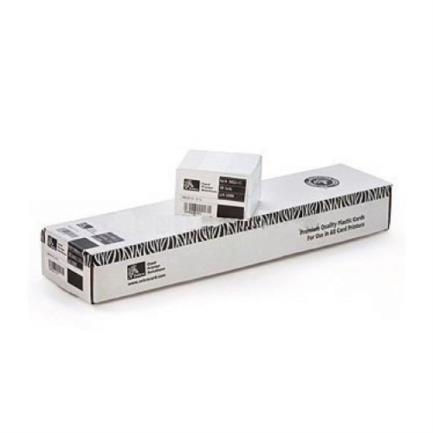 ZEBRA - Tarjetas PVC Blancas Zebra de 300MIL Paquete con 500 piezas