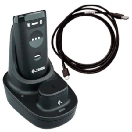 ZEBRA - Escaner Portatil Zebra CS6080-SR 1D/2D Alambrico e Inalambrico Incluye Cuna de carga 2 en 1 pila y dispositivo(CR6080-SC