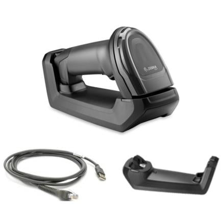 ZEBRA - Lector Inalámbrico Zebra DS8178 1D/2D Semi Industrial con Cable USB y Base