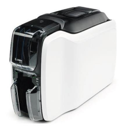 ZEBRA - Impresora Zebra de tarjetas ZC100 a una Cara Cable Estadounidense Usb y Controlador de Windows