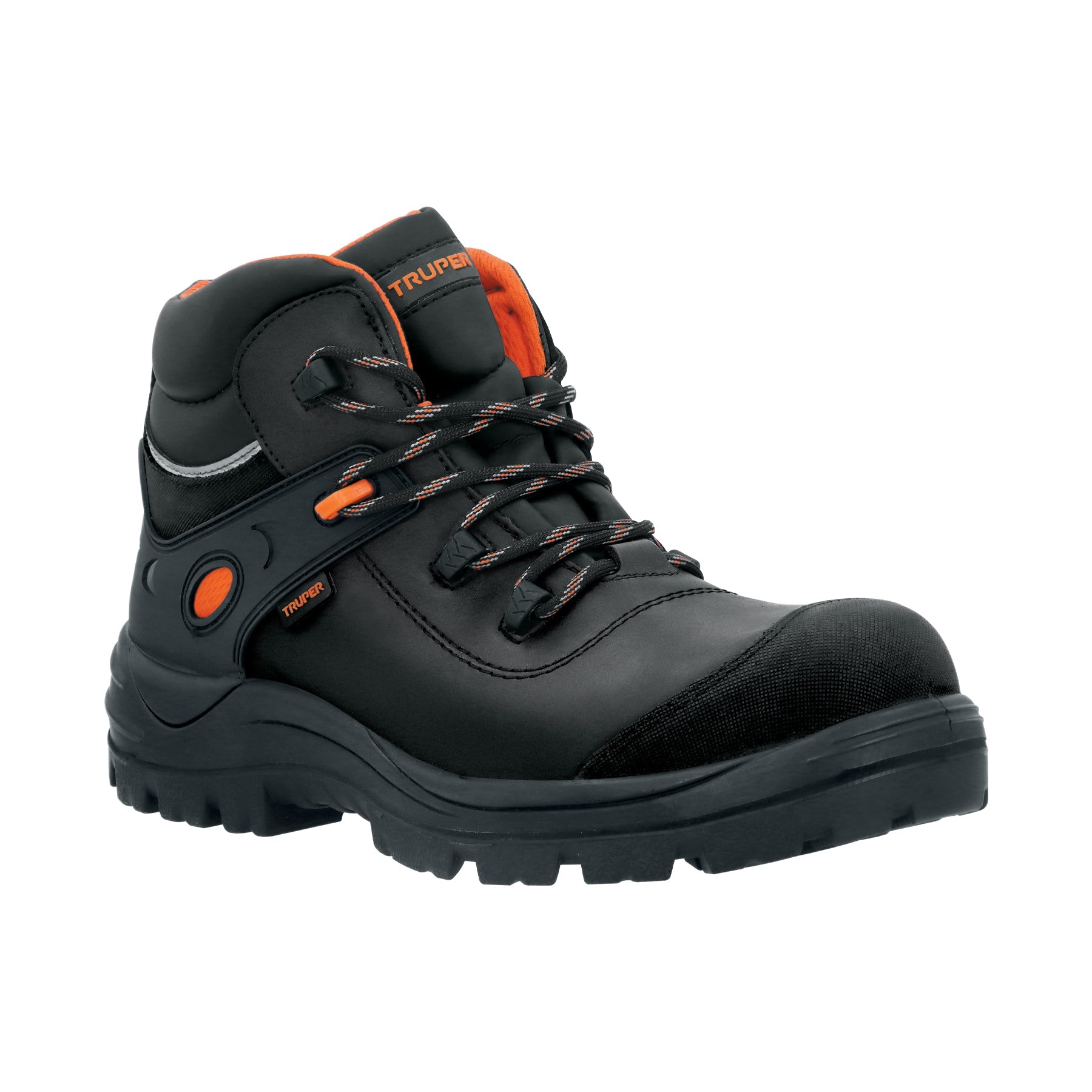 Bota de seguridad negra, #27 dielectrica antifatiga, Truper