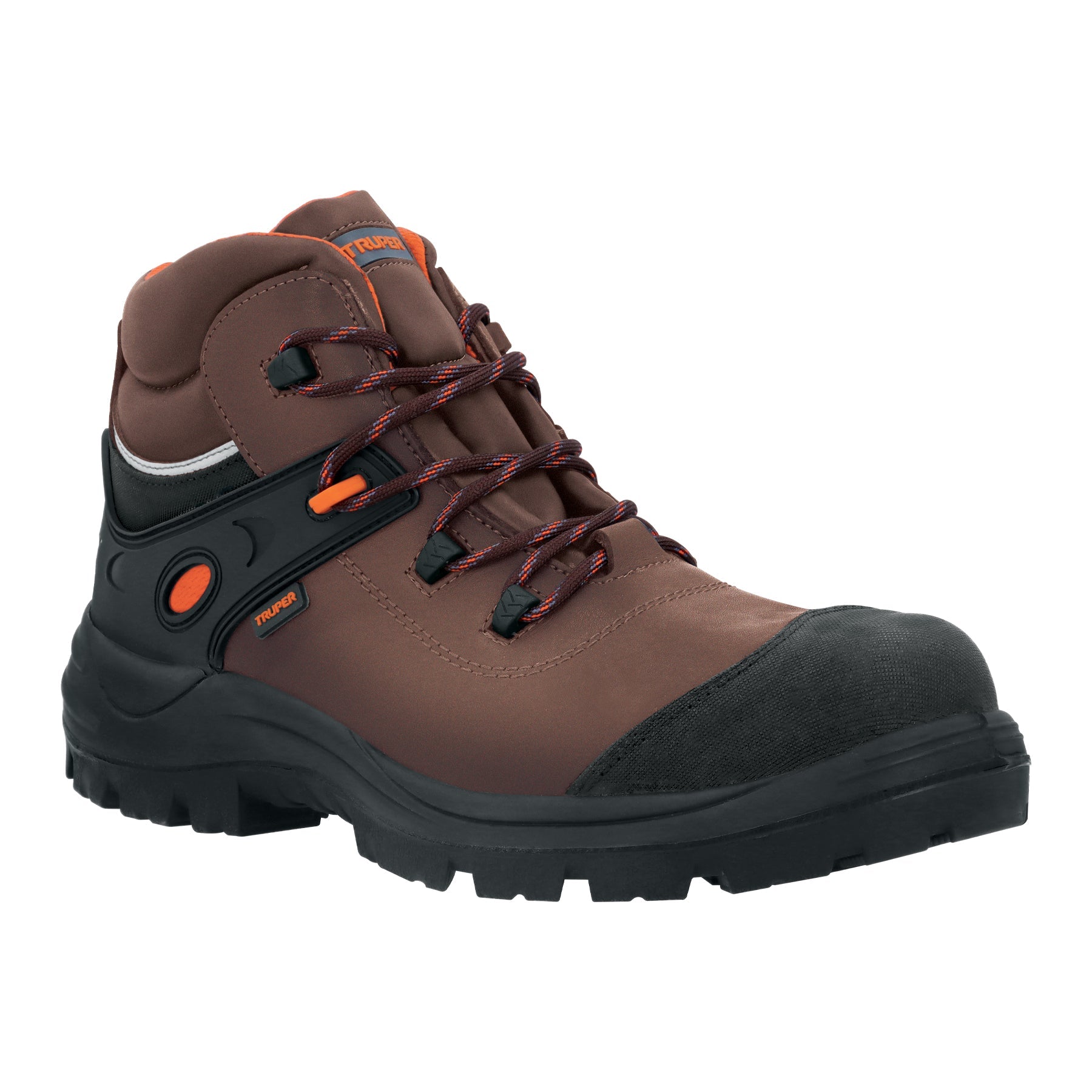 Bota de seguridad cafe, #30 dielectrica antifatiga, Truper