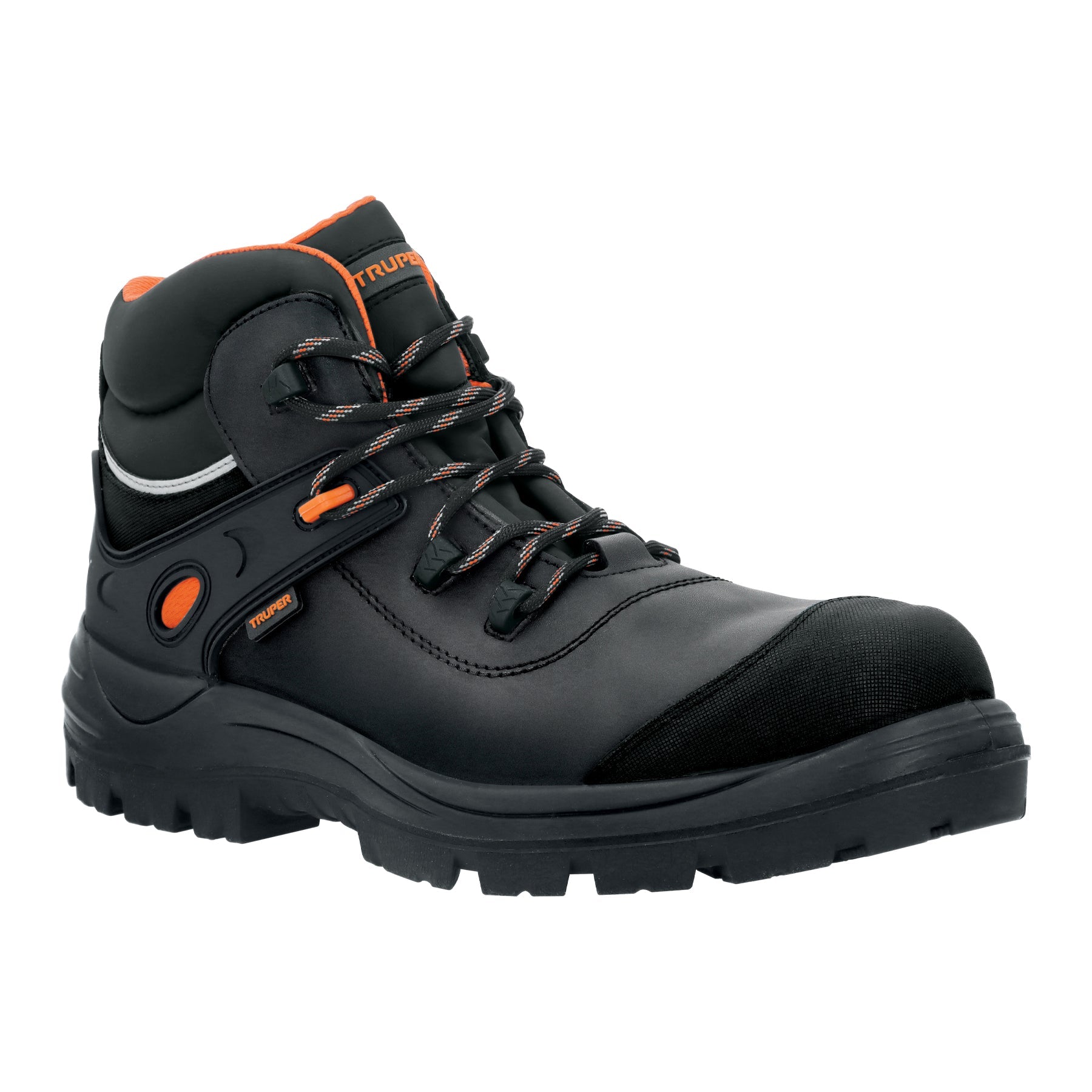 Bota de seguridad negra, #30 dielectrica antifatiga, Truper