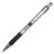 ZEBRA - Bolígrafo Zebra Rollerball G-301 Punto Mediano 0.7mm Tinta Gel Color Negro C/12 Pzas