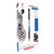 ZEBRA - Bolígrafo Zebra J-Roller LE Punto Mediano 0.7mm Tinta Gel Color Negro C/6 Pzas