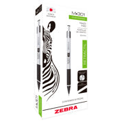 ZEBRA - Lapicero Zebra M-301 Retráctil Punto 0.5mm C/6 Pzas