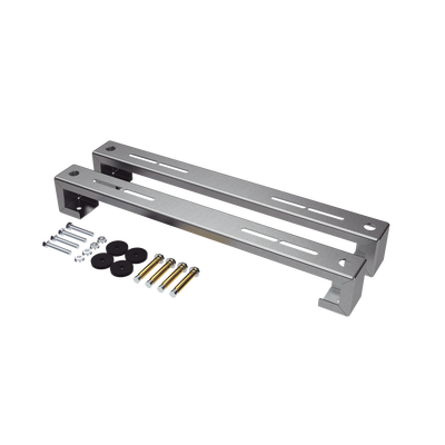 EPCOM INDUSTRIAL - ZT-MPF-180 Base para piso universal ajustable para capacidades de 1 a 3 toneladas con pernos deslizables y amortiguación