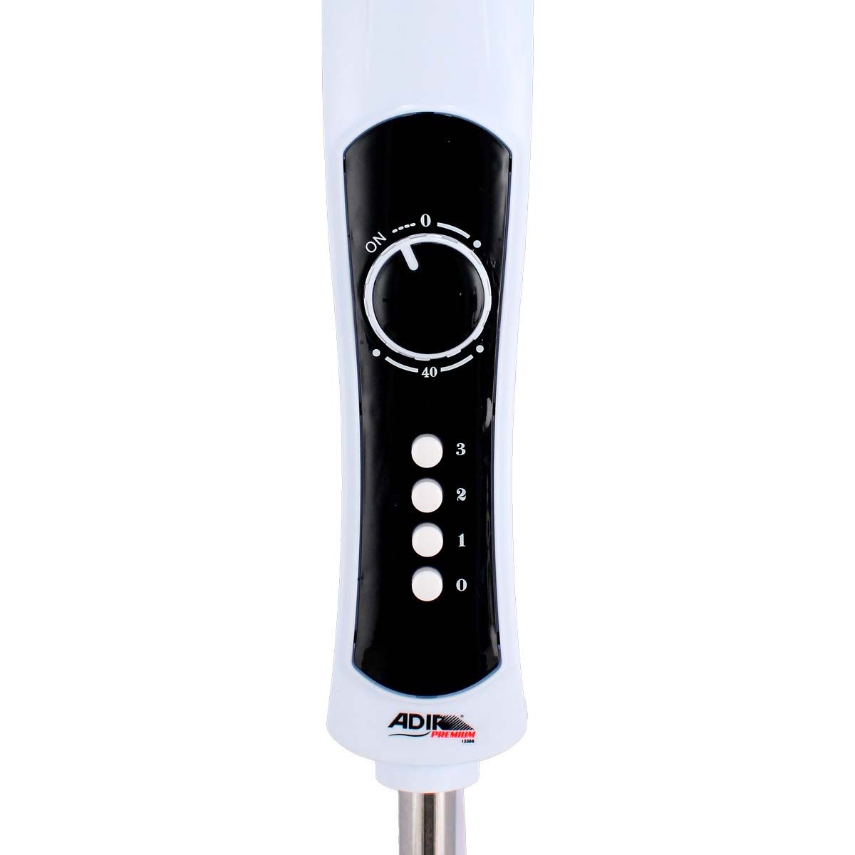 Ventilador de pedestal 20" negro