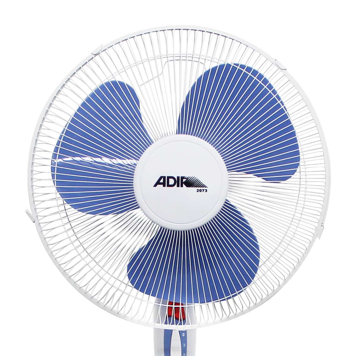 Ventilador De Pie 3 Velocidades Altura Ajustable 3 Aspas 16"