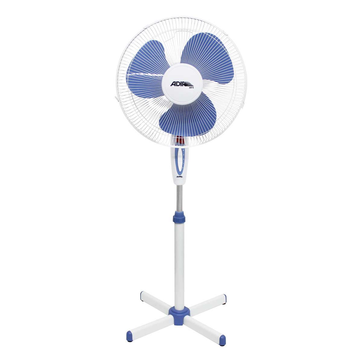 Ventilador De Pie 3 Velocidades Altura Ajustable 3 Aspas 16"