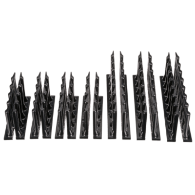 PANDUIT - Kit de Dedos Para Administración de Cables en Gabinetes Net-Access™ de 42 o 45 UR, Dedos de 100 mm de Longitud, Color Negro
