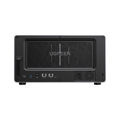 UGREEN - NAS UGREEN NASync DXP8800 Plus / Intel Core i5-1235U 10 Núcleos / 8 Bahías SATA + 2 M.2 NVMe / 2 Puertos 10GbE / Thunderbolt 4 / HDMI 8K / DDR5 Expandible 64GB / PCIe 4.0 x4