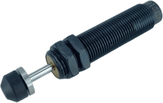 TITAN-AUTOMATION - Amortiguador Industrial NTA-AC1210-2 / Auto-compensación / Roscado M12x1.0 / Carrera 10 mm / Aplicaciones Industriales Pesadas