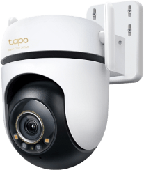 TP-LINK - Cámara IP Wi-Fi 5MP / Visión 360º / Protección IP66 / Audio doble vías / Visión Nocturna en color /  Notificación Push